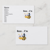 Buzz Bumblebee 1e Verjaardag T-shirts en geschenke Visitekaartje (Voorkant / Achterkant)