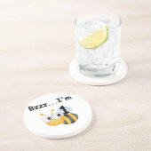 Buzz Bumblebee 1e Verjaardag T-shirts en geschenke Zandsteen Onderzetter (Zijkant)