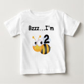 Buzz Bumblebee 2e verjaardag T-shirts en cadeautje (Voorkant)