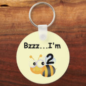 Buzz Bumblebee 2e verjaardag T-shirts en cadeautje Sleutelhanger (Voorkant)