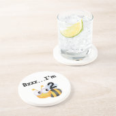 Buzz Bumblebee 2e verjaardag T-shirts en cadeautje Zandsteen Onderzetter (Zijkant)