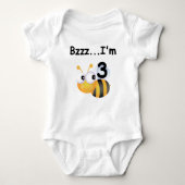 Buzz Bumblebee 3e verjaardag T-shirts en cadeautje (Voorkant)