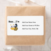 Buzz Bumblebee 3e verjaardag T-shirts en cadeautje Etiket (Insitu)