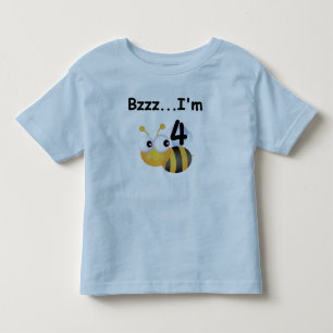 Buzz Bumblebee 4e Verjaardag T-shirts en geschenke