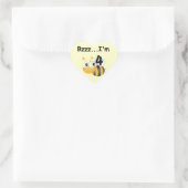 Buzz Bumblebee 4e Verjaardag T-shirts en geschenke Hart Sticker (Tas)