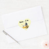 Buzz Bumblebee 4e Verjaardag T-shirts en geschenke Hart Sticker (Envelop)