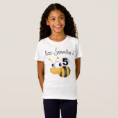 Buzz Bumblebee Birthday T-shirt (Voorkant volledig)