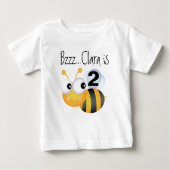 Buzz Bumblebee  Birthday T-shirt (Voorkant)