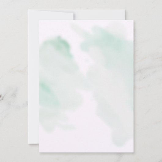 Buzz Crawl Wiggle Bug Party Natuur Thema Verjaarda Kaart (Achterkant)