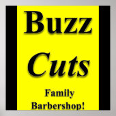 Buzz Cuts Poster Matte (Voorkant)