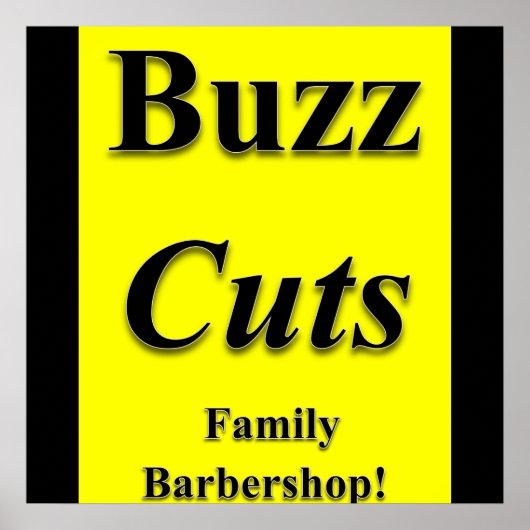 Buzz Cuts Poster Matte (Voorkant)