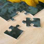 Buzz de bijen in de zonnebloem legpuzzel (Zijkant)