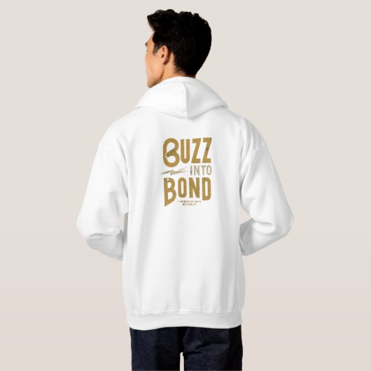 Buzz in Bond Hoodie (Achterkant volledig)