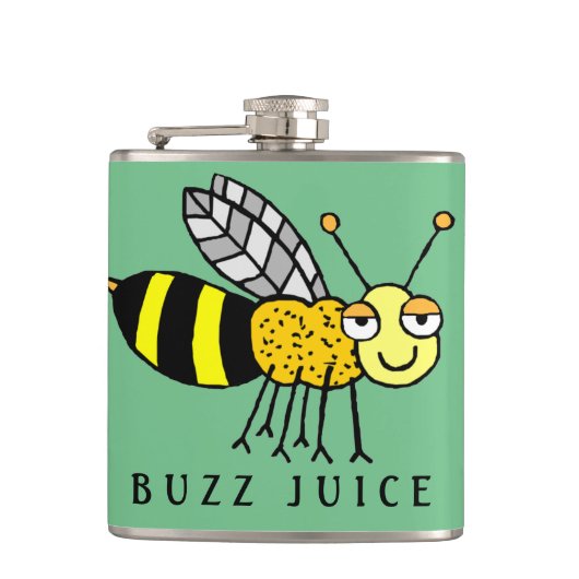 Buzz Juice Heupfles (Voorkant)