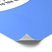 Buzz met Poster BuzzBee (Hoek)