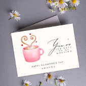 Buzz naar mijn ochtend grappige valentijnskaart kaart