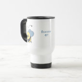 Buzz Off Bee Travel Mug Reisbeker (Voorkant links)