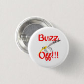 Buzz-off Buttonnen Ronde Button 3,2 Cm (Voorkant /achterkant)