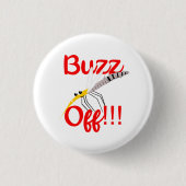 Buzz-off Buttonnen Ronde Button 3,2 Cm (Voorkant)