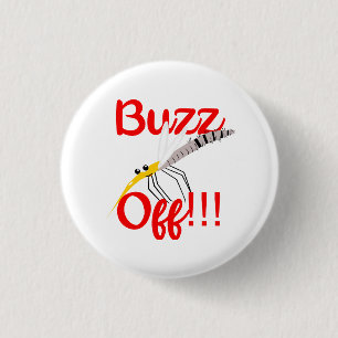 Buzz-off Buttonnen Ronde Button 3,2 Cm