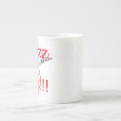 Buzz Off T-Shirt Porselein Kop (Voorkant)