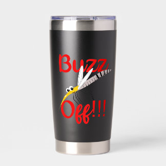 Buzz Off Tumbler Geïsoleerde Drinkbeker