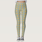 Buzz Off Whimsical bijen Leggings (Voorkant)