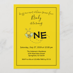 Buzz over de eerste verjaardag van Bee Kaart