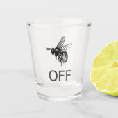 Buzz uit shot glas (Voorkant)