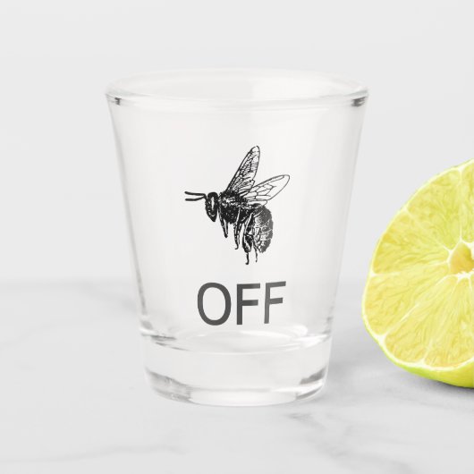 Buzz uit shot glas (Voorkant)