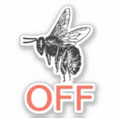 Buzz uit sticker (Voorkant)