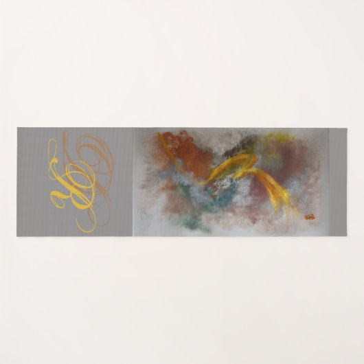 "Buzz" van Ramona Walach Yogamat (Voorkant (horizontaal))