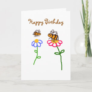 BuzzAbout Bees Happy Birthday voor jou Kaart