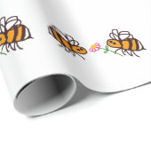 BuzzAboutBees 2-blaasbalken en bloemkorenrestanten Cadeaupapier (Rol Hoek)