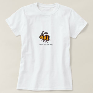 BuzzAboutBees Help alsjeblieft het T-shirt van de