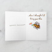 BuzzAboutBees "het Denken van u" - Snoepje Weinig Kaart (Binnen)