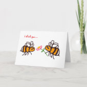 BuzzAboutBees u is bij-Autiful Wenskaart Kaart (Voorkant)