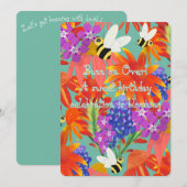 BuzzAmongBlooms_Bewerkbare Kids Kaart (Voorkant / Achterkant)