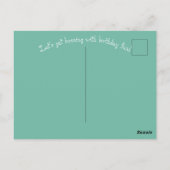 BuzzAmongBlooms_Bewerkbare Kinderen Briefkaart (Achterkant)