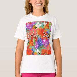 BuzzAmongBlooms_Bewerkbare Kinderen T-shirt