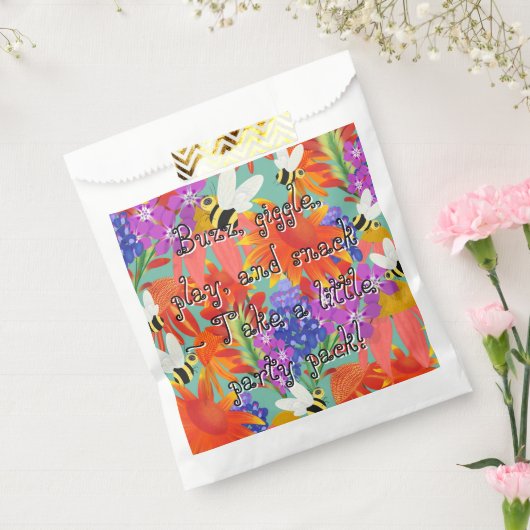 BuzzAmongBlooms CandyFavors Bedankzakje (Gezegeld)