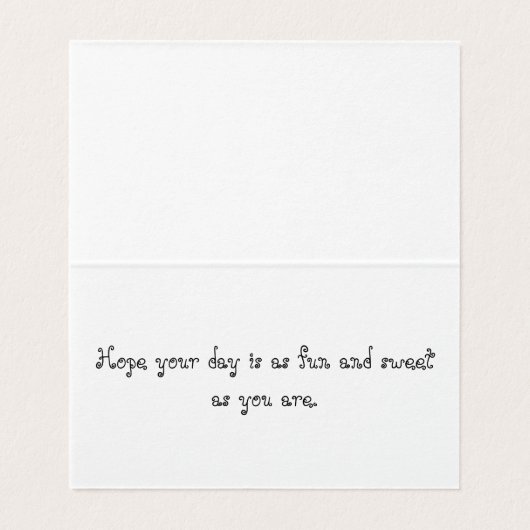 BuzzAmongBlooms_Editable Verjaardag voor kinderen Kaart (Binnenkant ongevouwen)