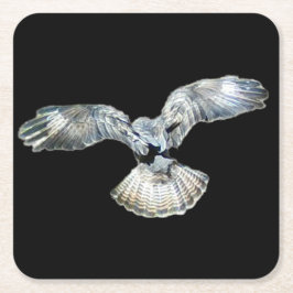 Buzzard Fanned Wings en Tail Landing Onderzetter