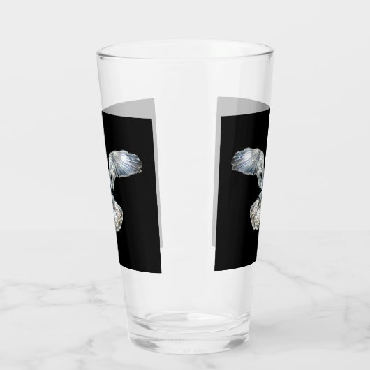 Buzzard Fanned Wings Glas (Links)