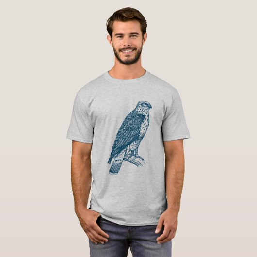 Buzzard - Ocean Blue T-shirt (Voorkant volledig)