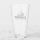Buzzards Bay Rotary Tugboat Tumbler Glass (Achterkant)