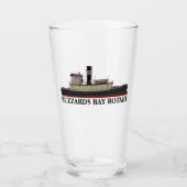 Buzzards Bay Rotary Tugboat Tumbler Glass (Voorkant)