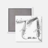 buzzart magnet (Voorkant / Achterkant)