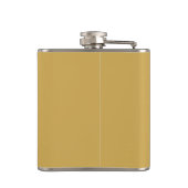 {BUZZED} Bruidsfeest Gezoemde Bijen Gift (goud) Heupfles (Achterkant)