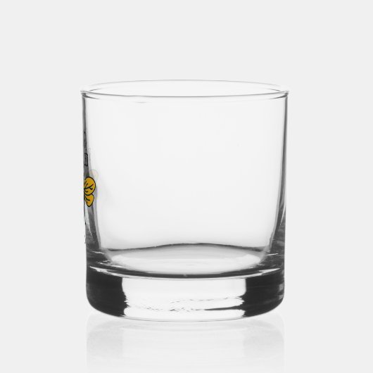 "Buzzed" met Bee Custimizable Whiskey Glass Whisky Glas (Links)